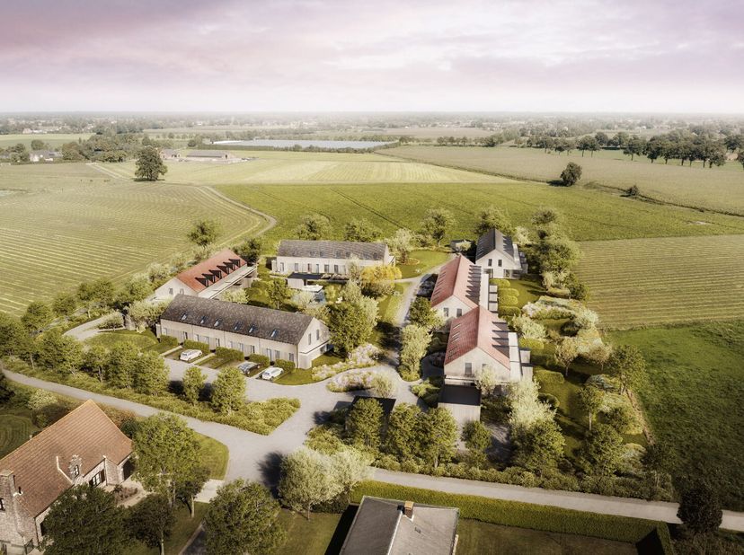 REEDS 50% VERKOCHT! Schitterend wonen in een authentieke setting.<br />
Zuiderkroon wekt de idyllische sfeer van het traditionele boerenerf weer tot l