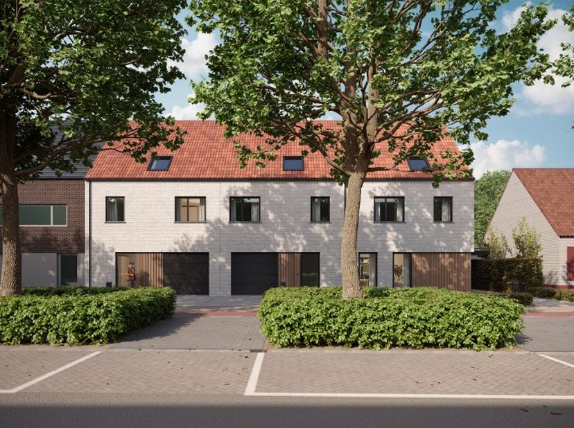 Wij zijn 3 nieuwbouwwoningen aan het oprichten in het centrum van Schoten in de Vordensteinstraat 58 met vlotte bereikbaarheid en centrale ligging. He