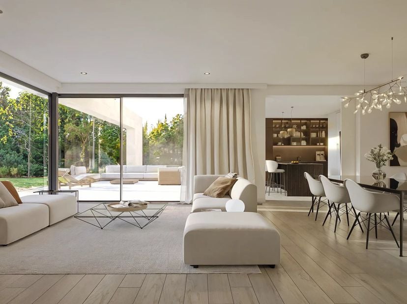 Victoire Junot stelt u op de tweede verdieping van deze appartementenvilla een prachtig nieuw penthouse met 3 slaapkamers en een bewoonbare oppervlakt