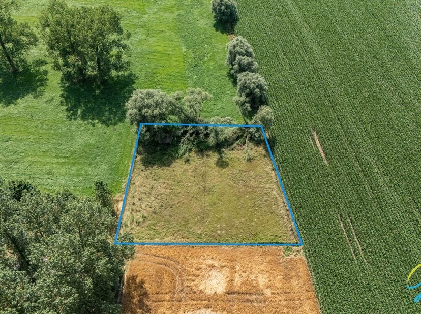 Pâturage « Hooge Hooybosch » de 18a10ca, situé en pleine campagne<br />
Pâturage au calme d'une superficie de 1 810 m², situé dans la commune rurale d