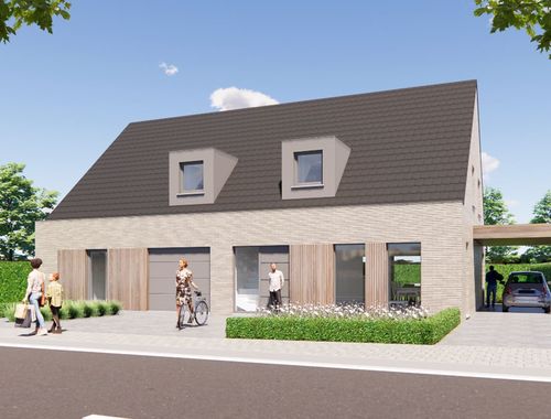                                         Maison jumelée à vendre à Houthulst, € 324.924
