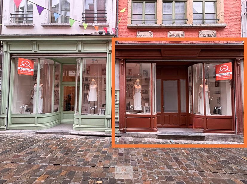 Dit&amp;nbsp; instapklare handelspand (rechter gedeelte), gelegen in één van de charmantste straatjes van Gent en biedt veel zichtbaarheid en karakter.&amp;nb