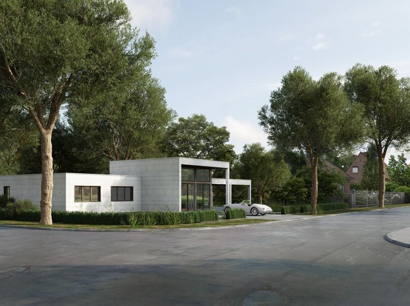 Exclusief lot bouwgrond van 1027 m2 op hoekligging in een rustige, residentiële én verrassend groene omgeving vlakbij domein Hernieuwenburg.<br />
De