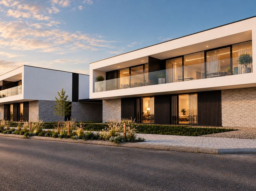 Project te koop in Boerestraat LOT 1 - 5,
                    9860 Oosterzele