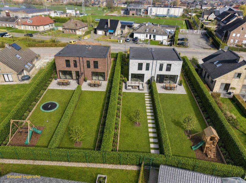 Wil jij graag in een nieuwbouwwoning wonen,<br />
maar ontzie je de bouwtermijnen?<br />
Hier kan je verhuizen als de akte verleden wordt met behoud v