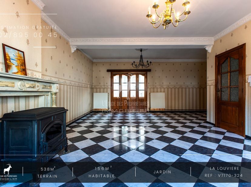 Referentie van het bureau: v7170-324<br />
*** VIRTUELE TOUR: https://envisite.net/vtour/fr/pknwe4 ***<br />
Op zoek naar een nieuwe woning in Haine-S