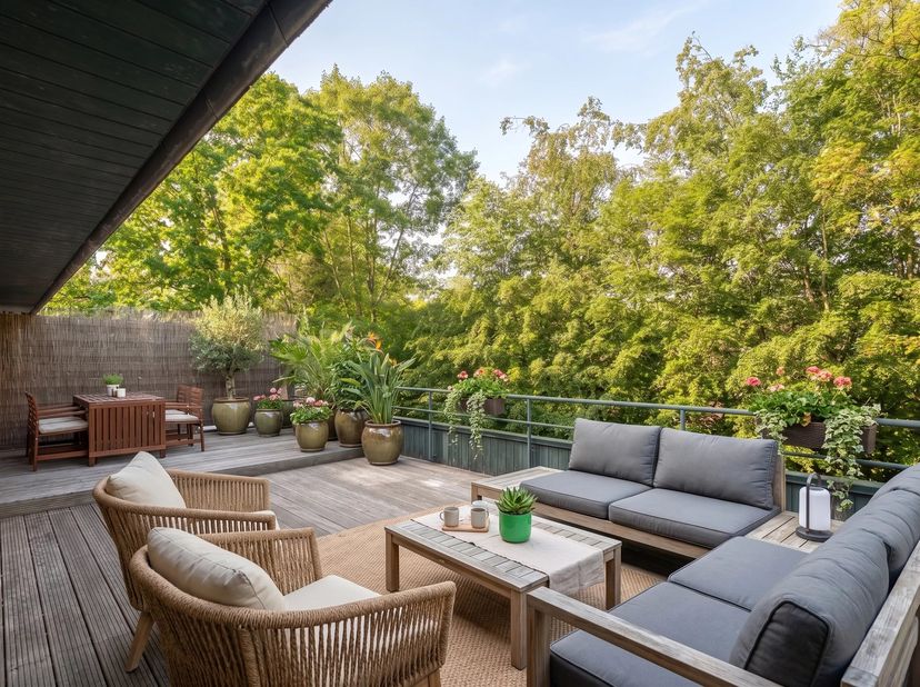 Uitzonderlijke ligging in een rustige omgeving in het hart van Fort Jaco, dit schitterende appartement van ± 113m² met een prachtig terras zonder inki
