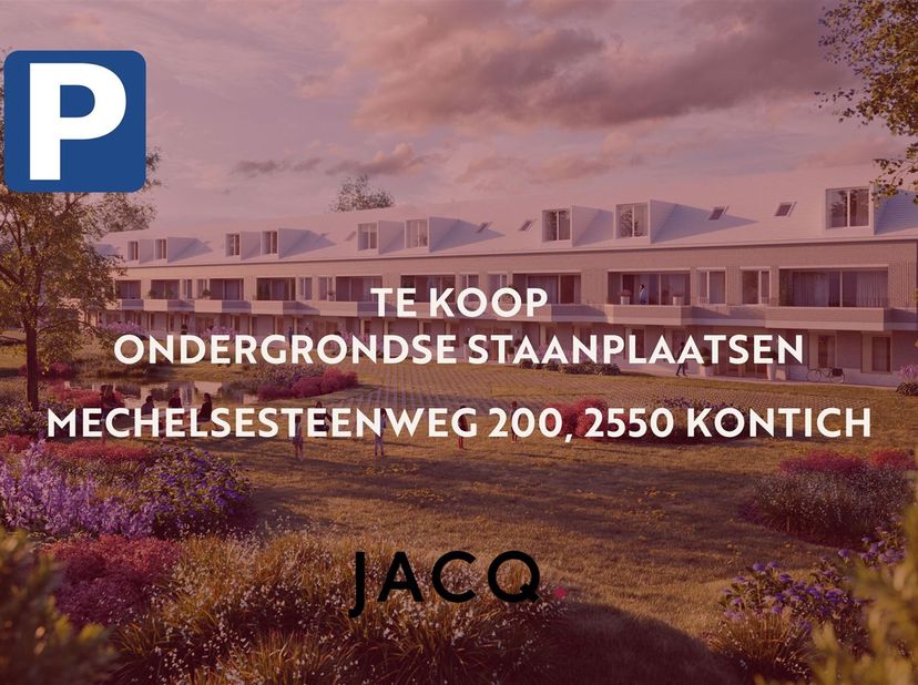 Ondergrondse autostaanplaatsen gelegen in de Mechelsesteenweg 200 te Kontich.<br />
De plaats is gemakkelijk bereikbaar en de ondergrondse parking is