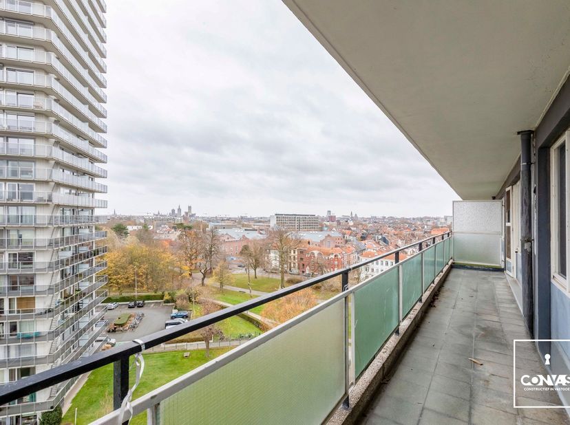 Dit te renoveren appartement bevindt zich in de residentie Ter Leie, met zicht op&amp;nbsp;het Groenevalleipark. Dankzij deze uitstekende ligging geniet u