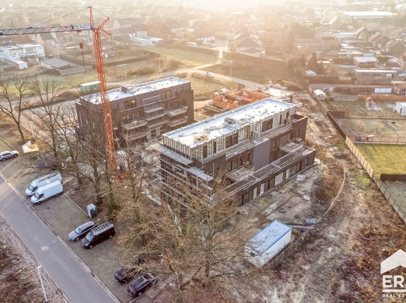 Park Gijsen : un projet de construction durable et écologique de haute qualité à Leopoldsburg! Le projet consiste en 2 bâtiments de 13 appartements et