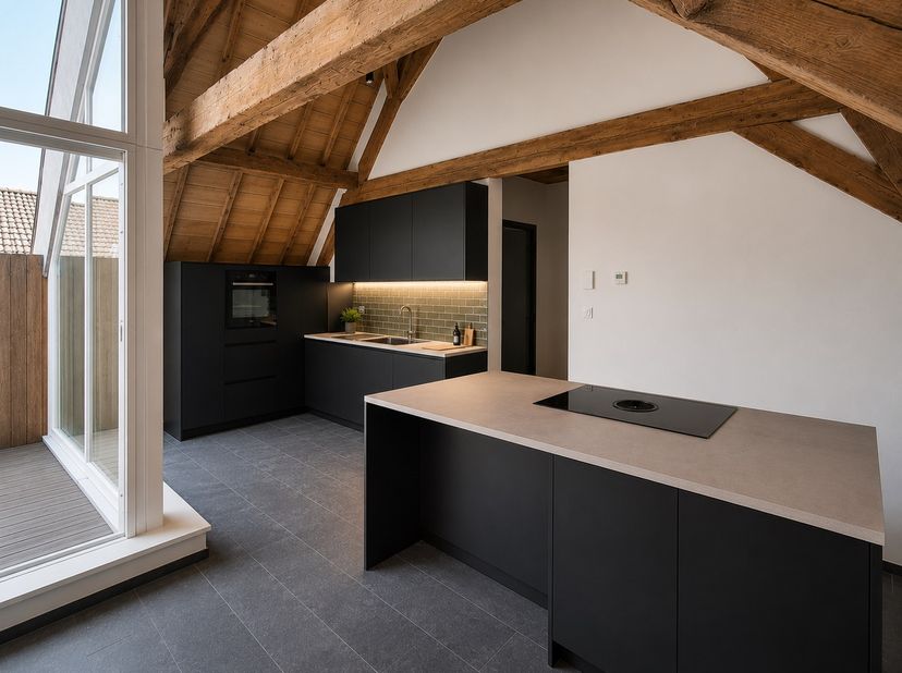 Prachtige, ruime loft met 3 slaapkamers &amp;amp; mezzanine<br />
<br />
Ontdek deze unieke en bijzonder ruime loft waar comfort, karakter en ruimte perfe