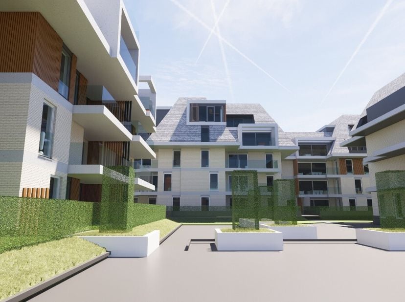 [[ CE BIEN PARTICIPE À LA JOURNÉE MAISONS OUVERTES ERA LE 13/6 DE 14:30 À 15:30 ]] Nieuport : Luxueux appartement traversant neuf avec terrasse spacie