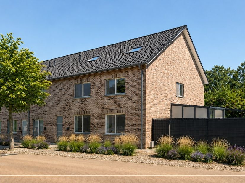 Achter deze eenvoudige gevel schuilt veel meer dan u op het eerste zicht zou vermoeden.<br />
Dit energiezuinig woning is verrassend ruim en biedt een