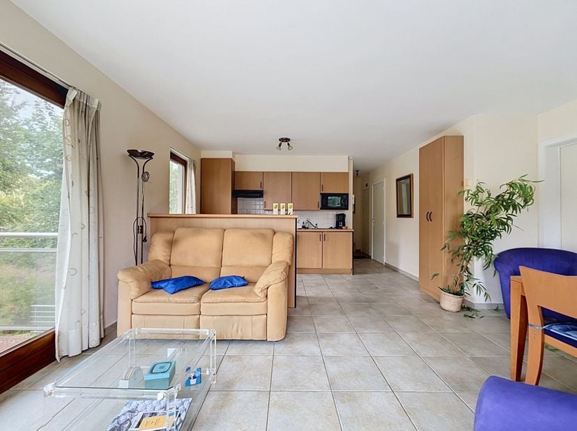 Dit appartement is rustig gelegen aan de Westhoekduinen.&amp;nbsp; De indeling is als volgt: Inkomhal, woonkamer met ingerichte keuken, badkamer met douch