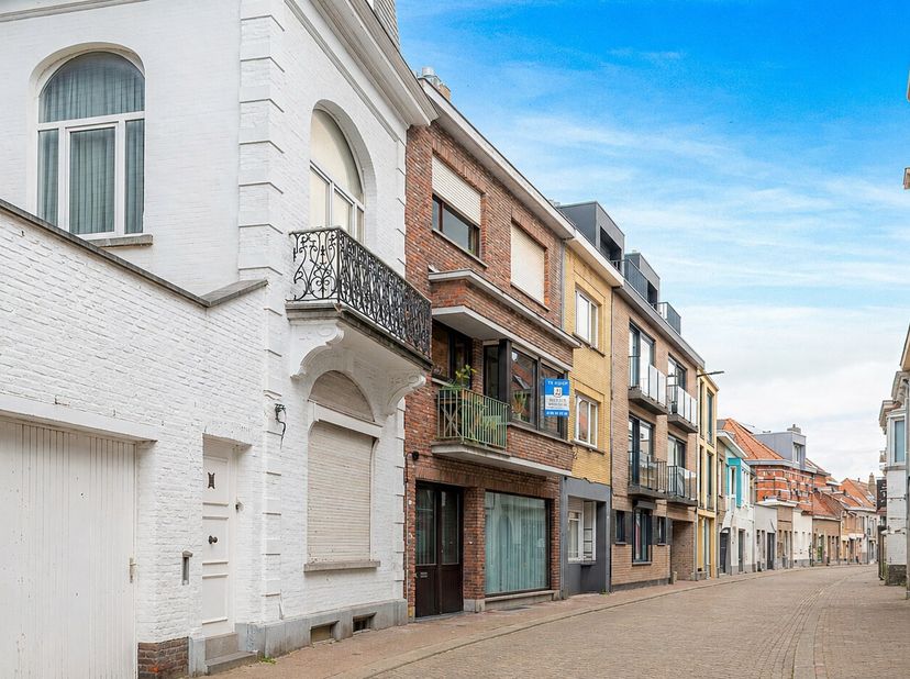 Deze te renoveren eigendom is centraal gelegen in de Pannenstraat te Heist, op wandelafstand van het warenhuis, het station en het commerciële centrum