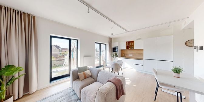 Appartement te huur in Oude Haachtsesteenweg 111 bus 0202, 1831 Diegem