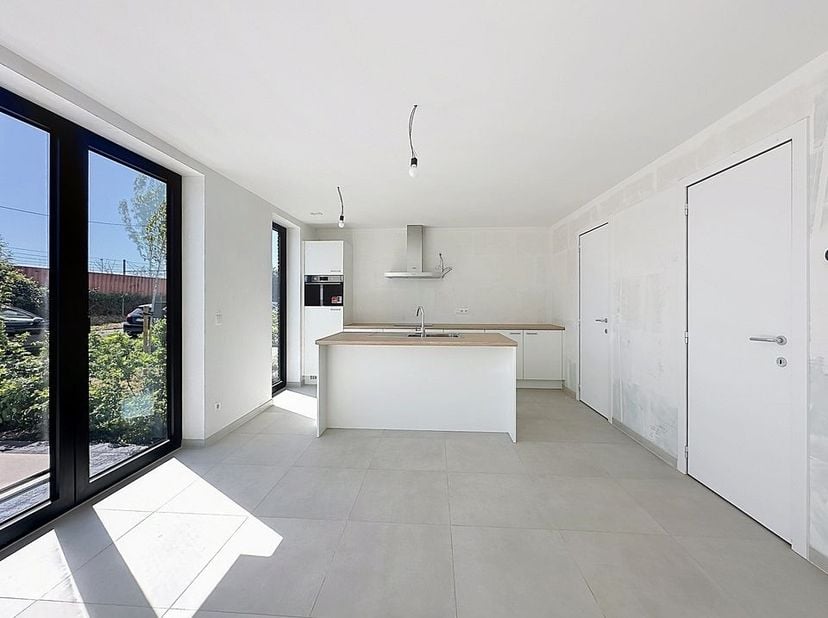Te huur : gelijkvloers nieuwbouwappartement in het project Corpark in Boom.<br />
<br />
Dankzij de warmtepomp, vloerverwarming en het D-ventilatiesys