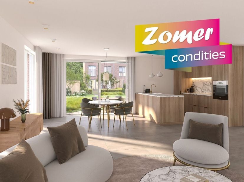 Dit appartement maakt deel uit van het nieuwe woonproject Residentie Flora.<br />
Mooi energiezuinig ruim appartement C 1.4&amp;nbsp; ( = 110m²) gelegen o