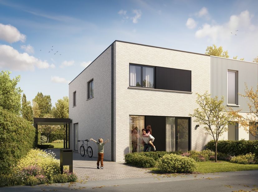 Hectaar realiseert een kleinschalig en kwalitatief project met&amp;nbsp;energiezuinige en praktisch ingedeelde halfopen bebouwingen te Ninove.<br />
De wo