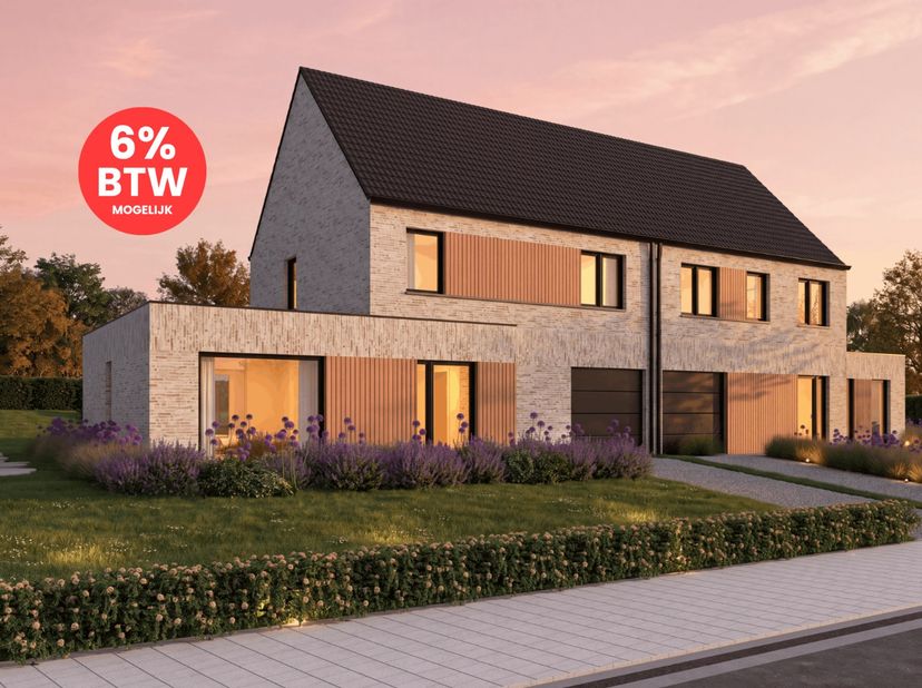 Ontdek deze moderne nieuwbouwwoning, een project van Steen Sterk.<br />
<br />
Via de inkomhal met gastentoilet komt u binnen in de lichtrijke leefrui