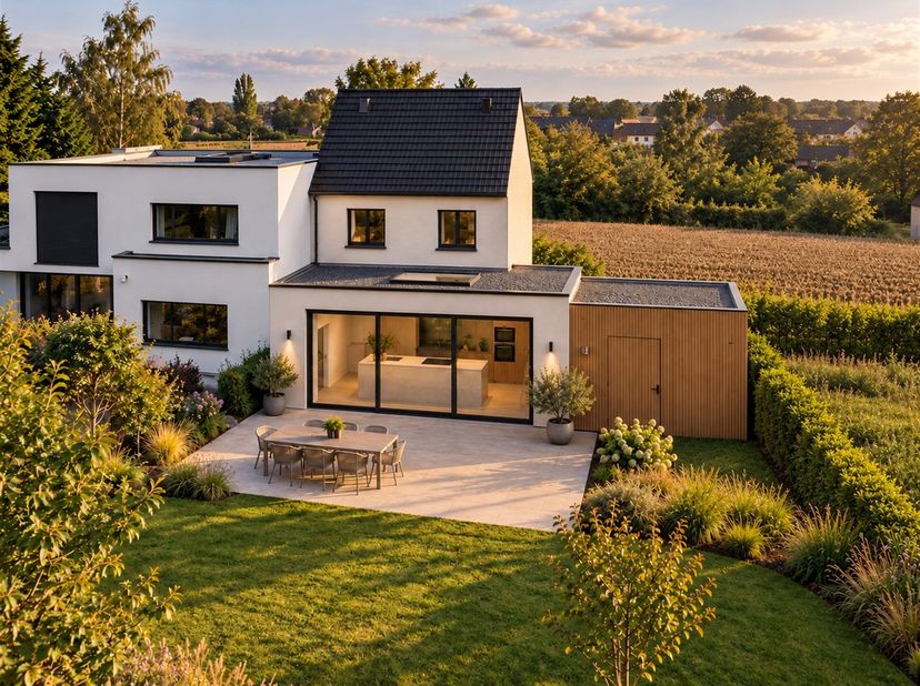 Grond te koop in Désiré Souffreauweg 5,
                    9320 Nieuwerkerken