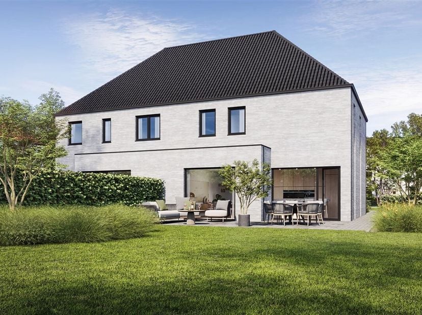Halfopen energieneutrale parkvilla (215m²) op knap perceel van 3a80ca<br />
- Prijzen vanaf €495.000 (excl. kosten) - Mogelijkheid aan 6% BTW*<br />
D
