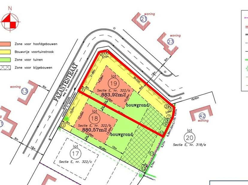 Bouwgrond hoekperceel voor OB van 8a84 op TOPlocatie te Lille <br />
<br />
Ligging: De grond is rustig gelegen te Lille in een doodlopende kindvrie