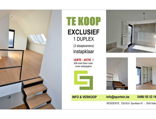                                         Duplex à vendre à Halen, € 460.000
