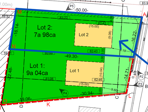                                         Terrain à bâtir à vendre à Bassilly, € 145.000
