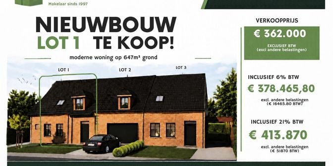 Huis te koop in 8550 Zwevegem
