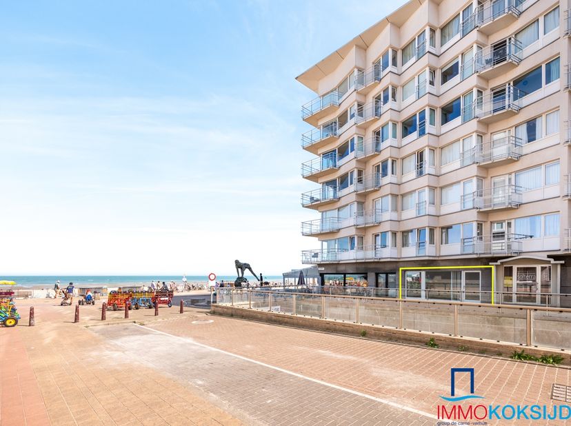 Koksijde-Bains, Résidence Solterra, Appartement à 1 chambre à coucher et coin à dormir,&amp;nbsp;situé au rez-de-chaussée à la Digue.<br />
<br />
Se comp