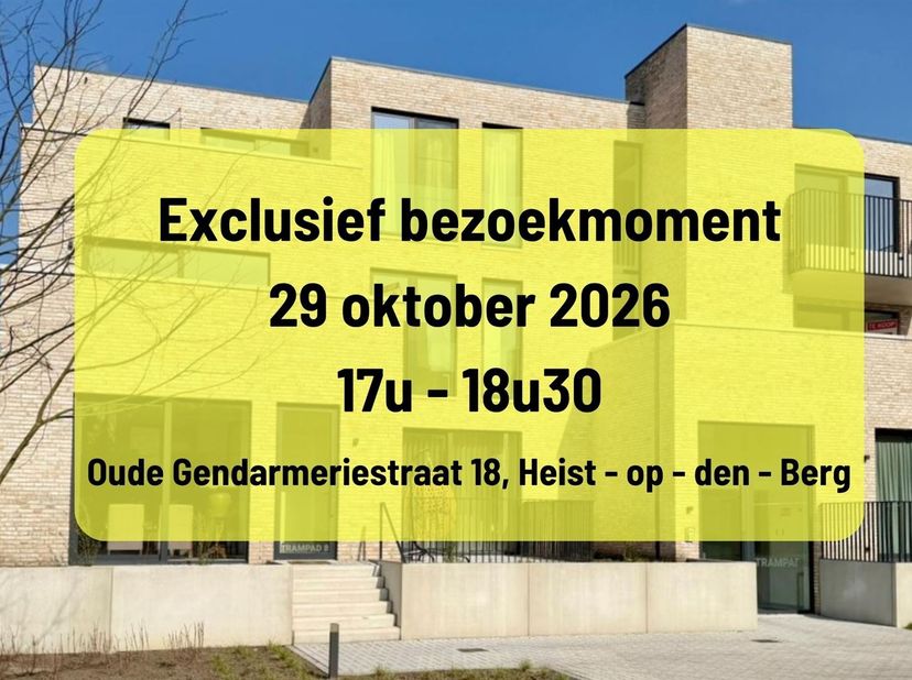 Appartement te koop in Oude Gendarmeriestraat 18,
                    2220 Heist-op-den-Berg