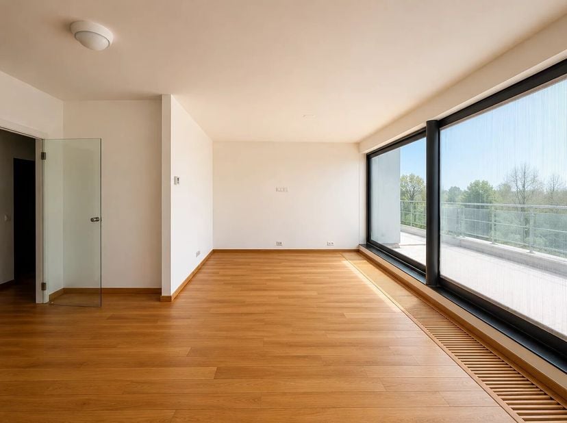 Gepresenteerd door Debora Peruch Telefoon: 0476/71.28.17 of debora.peruch@victoire.be<br />
Victoire | Junot biedt u dit prachtige penthouse van ±100