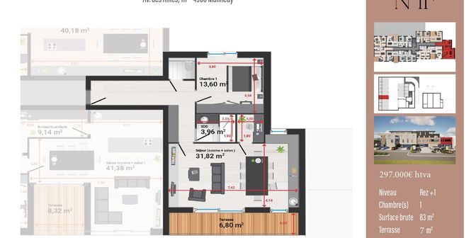 Appartement te koop in Avenue des Alliés 117, 4960 Malmedy