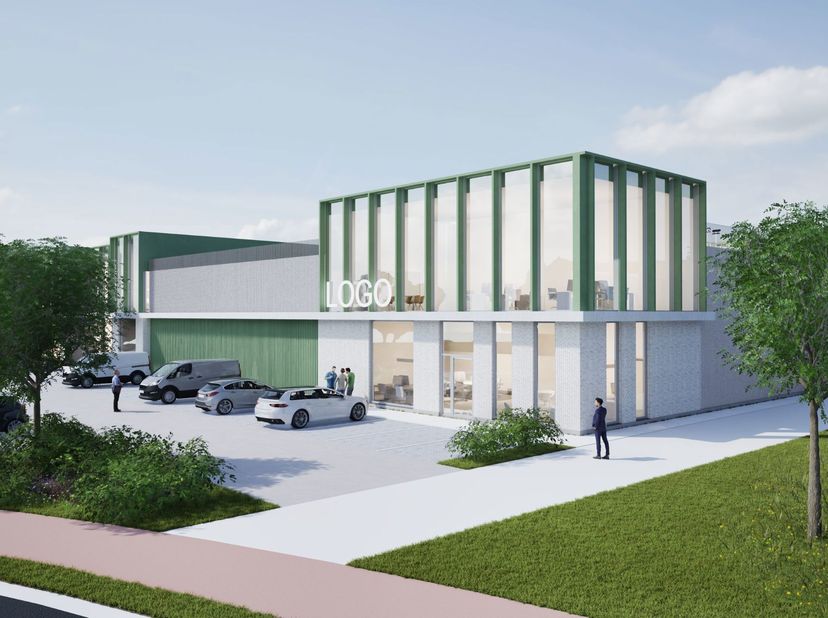 BEDRIJVENCOMPLEX OP EEN TOP-ZICHTLICATIE LANGS DE RIJKSWEG TE DILSEN-STOKKEM.<br />
Deze ontwikkeling voorziet in de bouw van bedrijfspanden met kanto