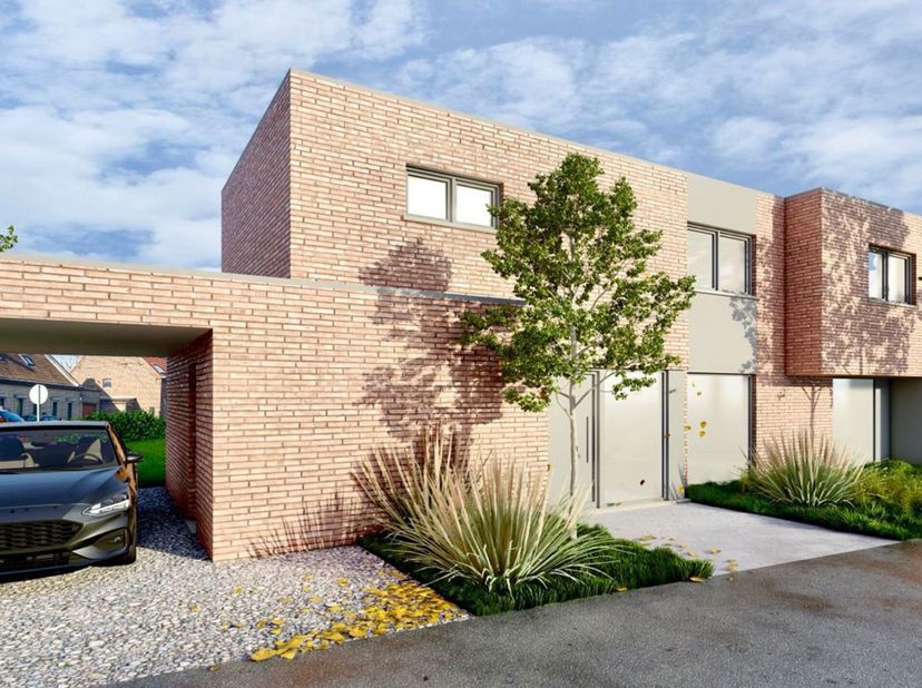 2 MODERNE ENERGIEZUINIGE NIEUWBOUWWONINGEN in Rue De La Muserie, Estaimbourg! UNIEKE KANS: AANKOOP MOGELIJK AAN 6% BTW! SPECIFICATIES: carport, ruime