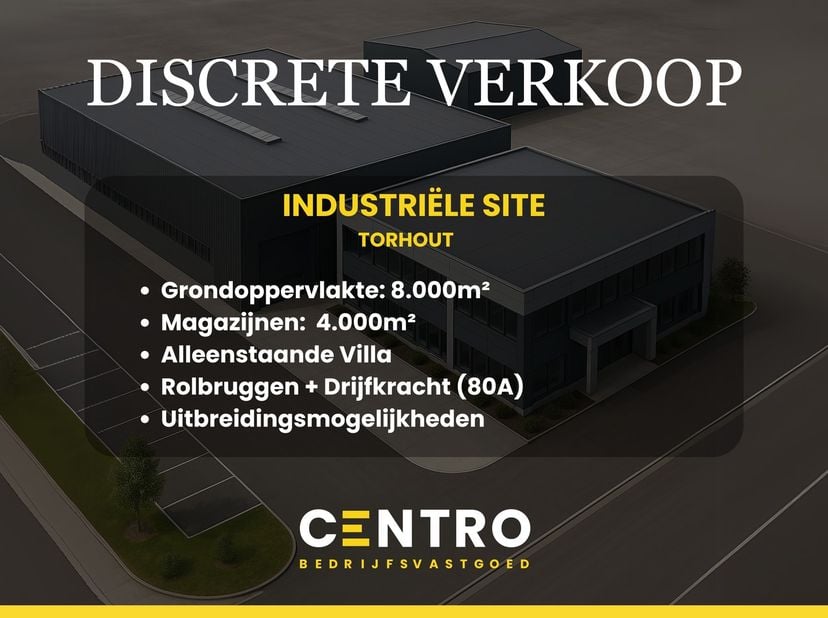 Bien professionnel à vendre
                    à 8820 Torhout