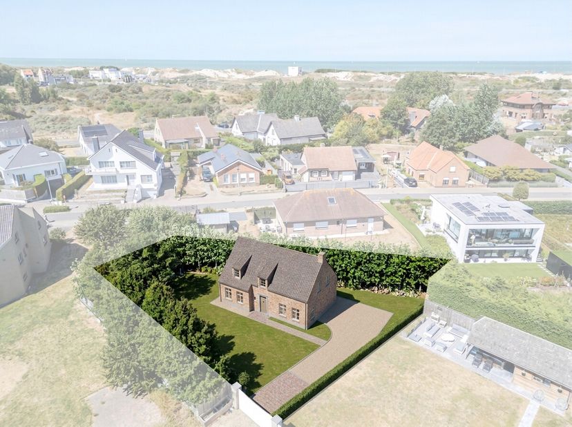 Terrain à bâtir à Westende, dans un quartier calme et à proximité de la côte. Ce terrain à bâtir denviron 726 m², situé dans la Strandloperslaan, offr