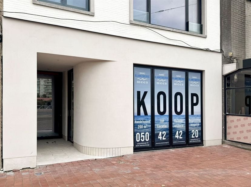 Bien professionnel à vendre à de Smet de Naeyerlaan 55,
                    8370 Blankenberge