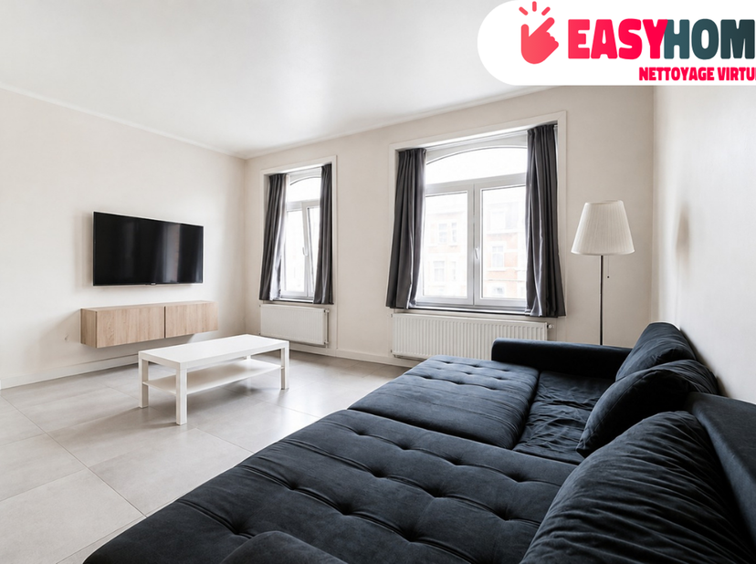 EasyHome biedt u dit charmante appartement met 1 slaapkamer aan, ideaal gelegen op de eerste verdieping van een residentie aan de Théo Verbeecklaan 1