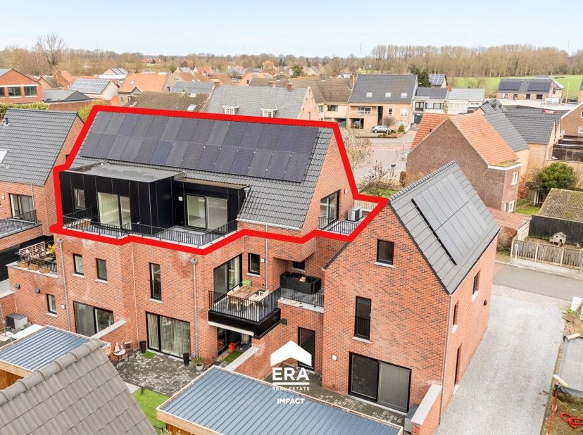 Dit nieuwbouw penthouse-appartement is centraal gelegen in het hart van Opitter, Bree, op wandelafstand van de school, het openbaar vervoer en het par