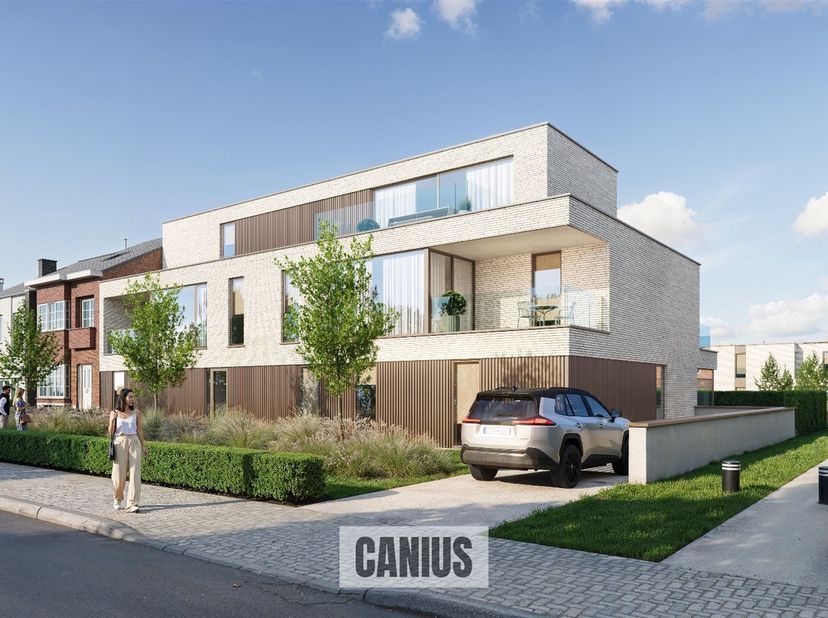 PENTHOUSE – 2 CHAMBRES – 2 TERRASSES<br />
<br />
Sur l'ancien site du magasin de bricolage situé sur la Montenakenweg à Saint-Trond, un nouveau pro