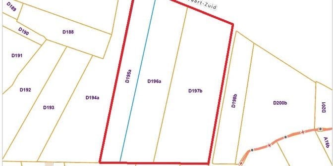 Terrain à vendre à Vaart-Zuid ., 9880 Aalter