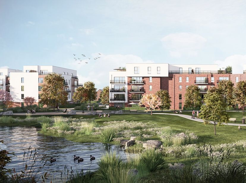 UN ECRIN DE VERDURE AUX PORTES DE LA VILLE!<br />
Tous les appartements bénéficient du LABEL A et d une cave, valorisée à 4.000 euros HTVA et comprise