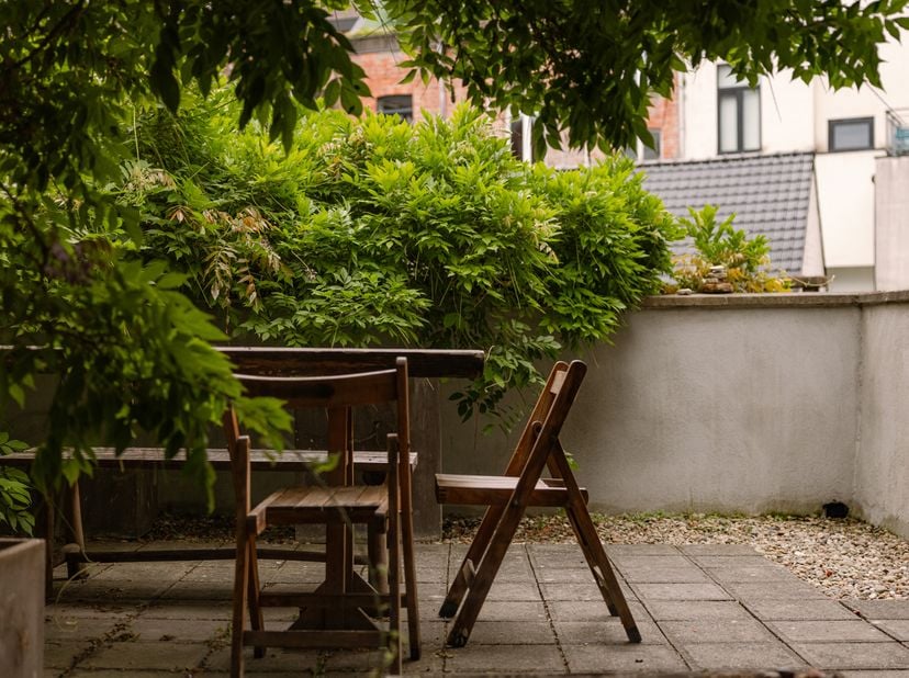 Deze unieke eigendom is discreet gelegen in een rustige zijstraat, vlak bij de Veldstraat, in het hart van het historische stadscentrum. Een uitzonder