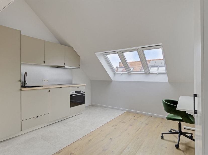 **Alle informatie op www.connect-immo.be**<br />
<br />
Op een steenworp van het centrum van Leuven kan je dit opbrengstpand met 5 vernieuwde studio's