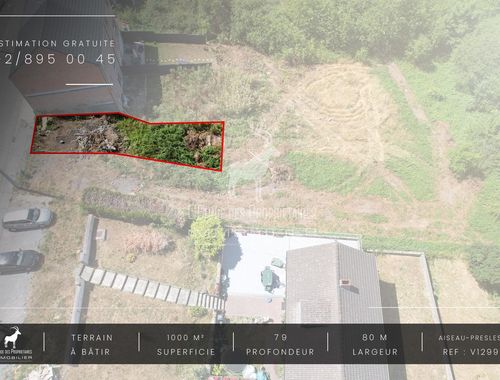                                         Grond te koop in Aiseau, € 64.999
