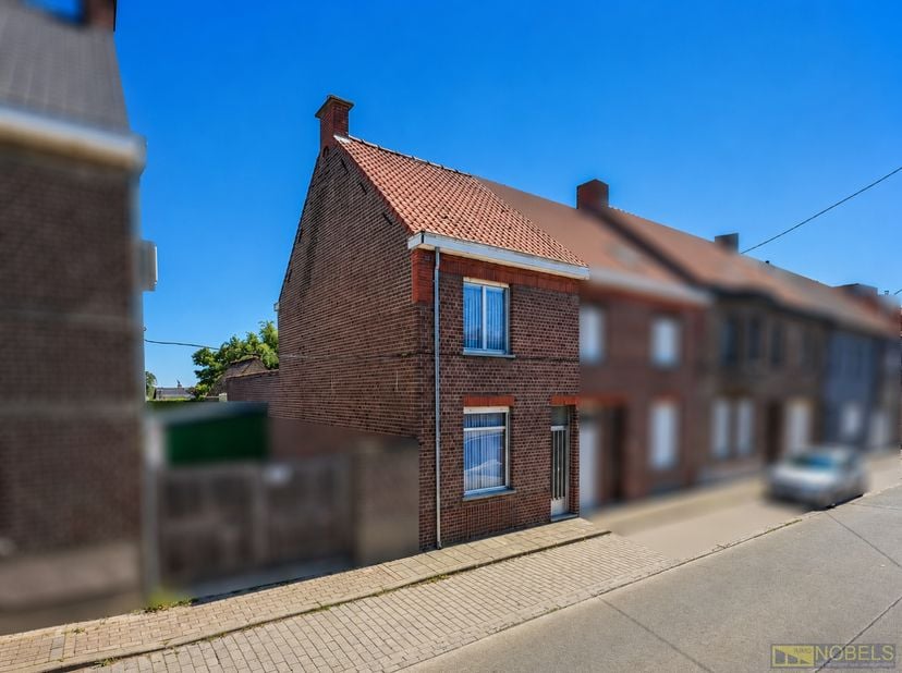 BETAALBARE STARTERSWONING, gelegen op een VLOT BEREIKBARE LOCATIE nabij de dorpskern van Zingem. Dankzij de GUNSTIGE LIGGING bevinden winkels, scholen