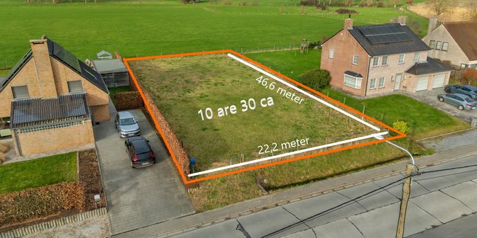 Grond te koop in Nederhasseltstraat 485H, 9400 Ninove