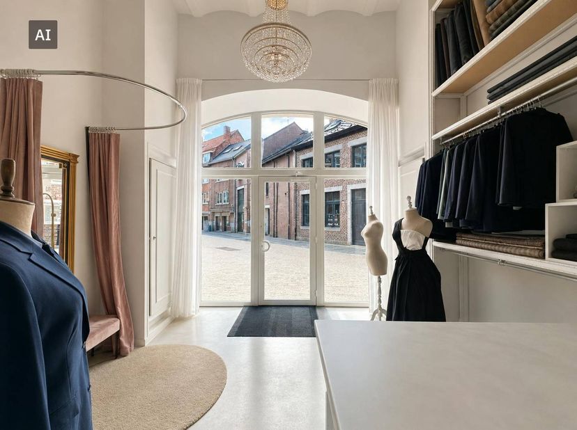 In de Witte Nonnenstraat, in het hart van Hasselt, bevindt zich deze bijzondere commerciële ruimte van ca. 58 m².<br />
<br />
Het pand springt meteen